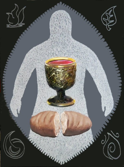 Communion
                    bred and wine