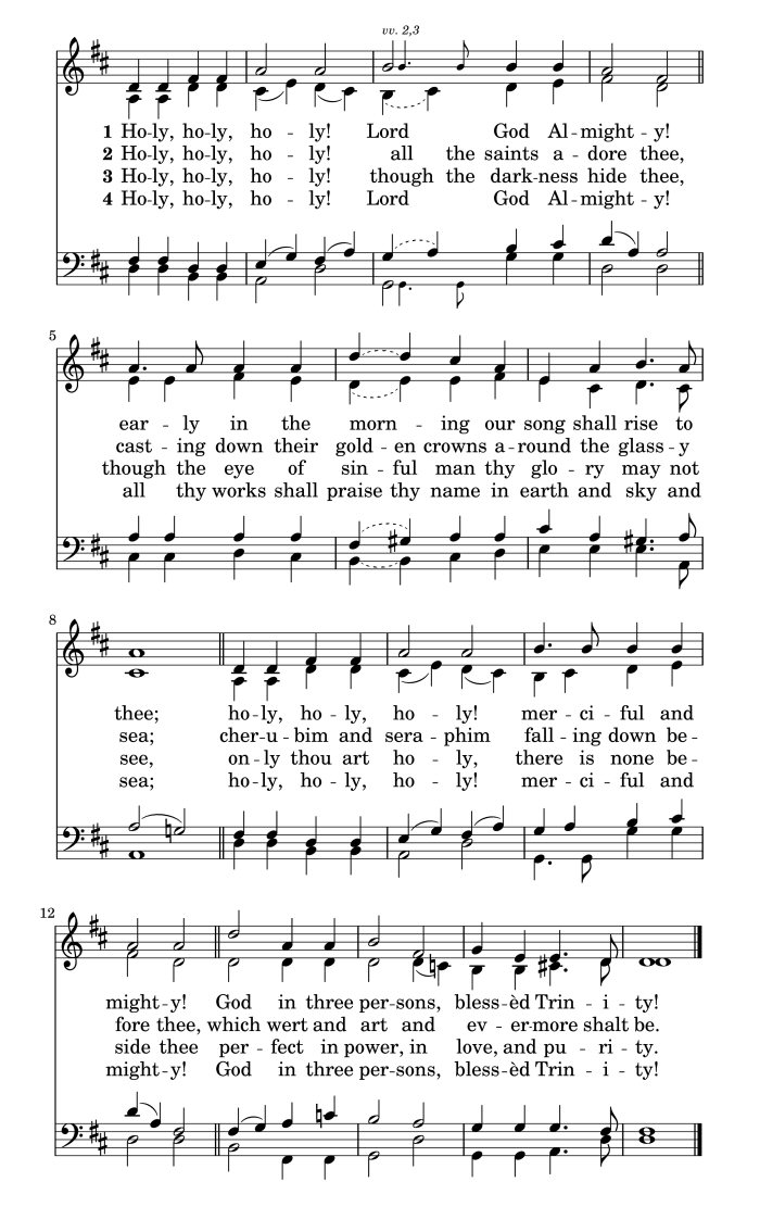 Holy,
                  Holy, Holy