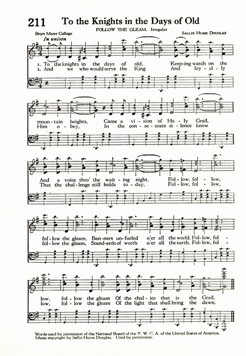 Follow the Gleam Hymn